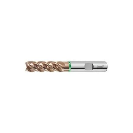 Holex Pro UNI Solid Carbide End Mill, TiSiN Coated, 16 mm 203074 16